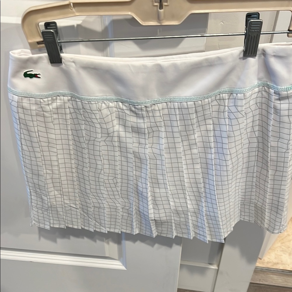 Lacoste White Tennis Skirt